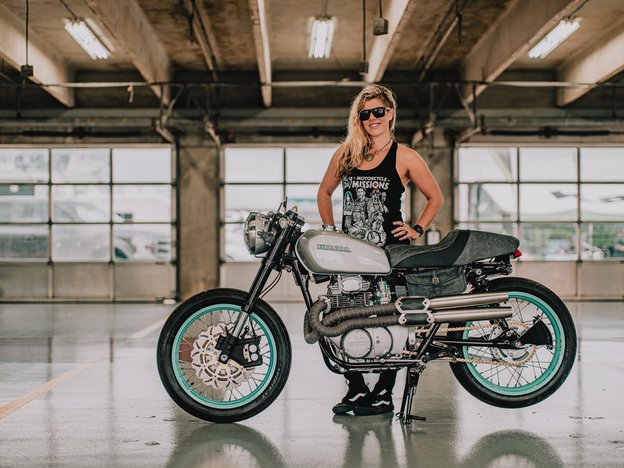 Women's Motorcycle Show - Krystal Hess, founder of Motorcycle Missions